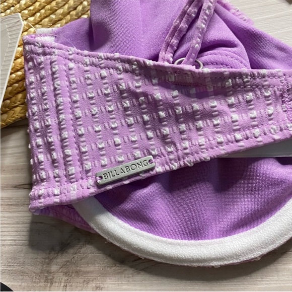 Billabong Lilac 𑁍 Violet Bikini Top - Picture 5 of 14